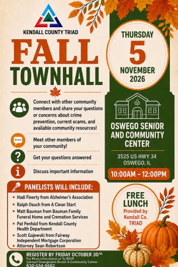2026 Kendall County TRIAD Fall Town Hall